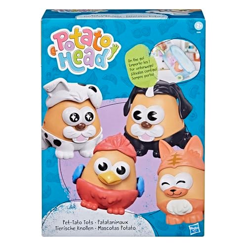 Mr. Potato Head POTATO HEAD Pet-Tato Tots, Pet-Themed Set with 31 Parts and Pieces Plus Rolling Carry Case, Toddler and Preschool Toys for Girls and Boys, Ages 2+(Amazon Exclusive) - Image 2
