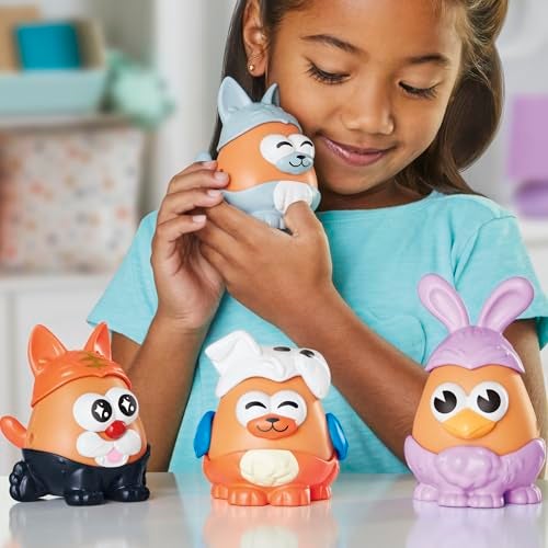 Mr. Potato Head POTATO HEAD Pet-Tato Tots, Pet-Themed Set with 31 Parts and Pieces Plus Rolling Carry Case, Toddler and Preschool Toys for Girls and Boys, Ages 2+(Amazon Exclusive) - Image 4