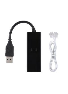 USB 56K External Dial Up Voice Fax Data Modem Fit For Win7 Win8 Win10 XP