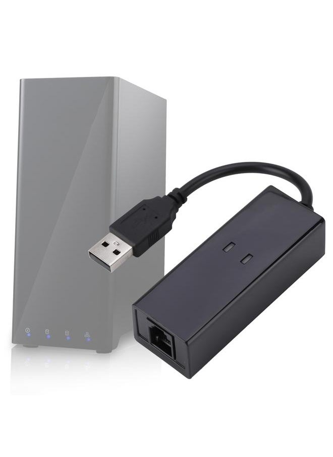 Thoraya - USB 56K External Dial Up Voice Fax Data Modem Fit For Win7 Win8 Win10 XP - Image 1