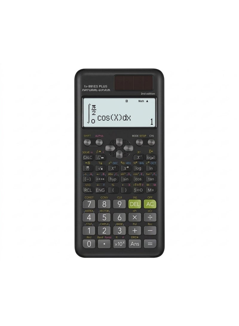 Fx-991ES اله حاسبة علمية اسود - Image 1