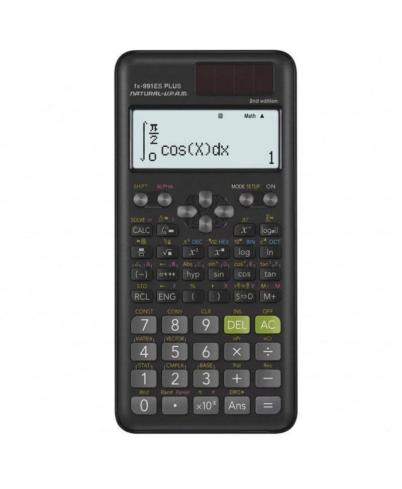 Fx-991ES Scientific Calculator Black - Image 1