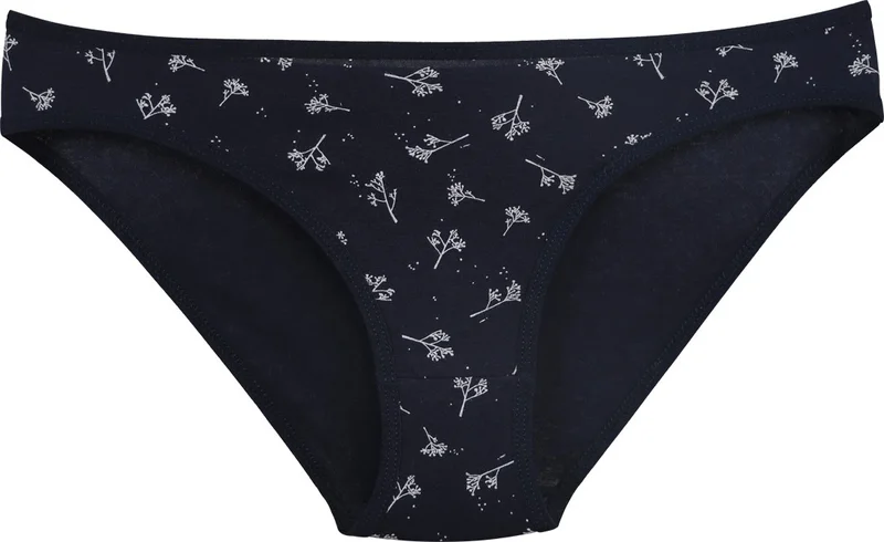 سينسو Women's Basic Panties Mixed Colors 5 Piece Pack - KTS1107