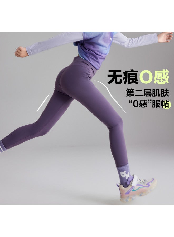 ASK JUNIOR سراويل الفتيات موضة الخريف سراويل القرش سراويل رياضية للأطفال سراويل الجري للأطفال المتوسطة والكبيرة سراويل الدراجات للمراهقين - Image 2