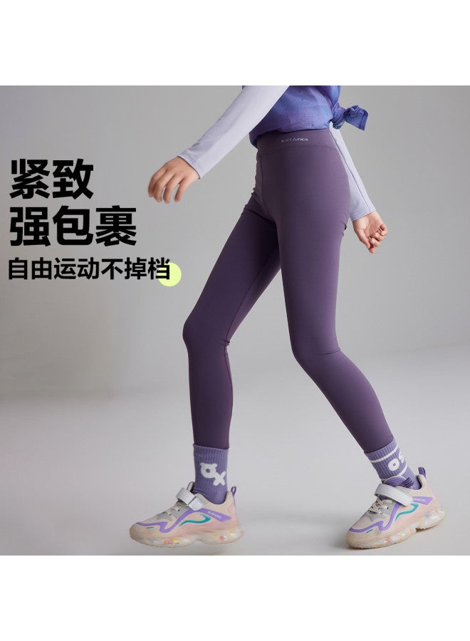 ASK JUNIOR سراويل الفتيات موضة الخريف سراويل القرش سراويل رياضية للأطفال سراويل الجري للأطفال المتوسطة والكبيرة سراويل الدراجات للمراهقين - Image 5