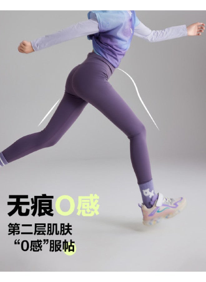 ASK JUNIOR سراويل الفتيات موضة الخريف سراويل القرش سراويل رياضية للأطفال سراويل الجري للأطفال المتوسطة والكبيرة سراويل الدراجات للمراهقين - Image 1