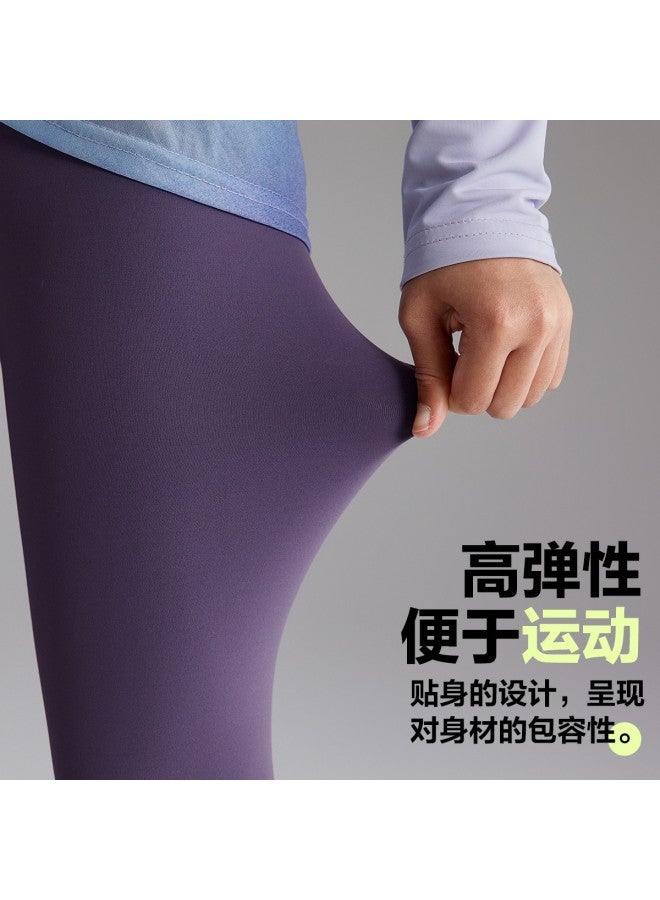 ASK JUNIOR سراويل الفتيات موضة الخريف سراويل القرش سراويل رياضية للأطفال سراويل الجري للأطفال المتوسطة والكبيرة سراويل الدراجات للمراهقين - Image 4