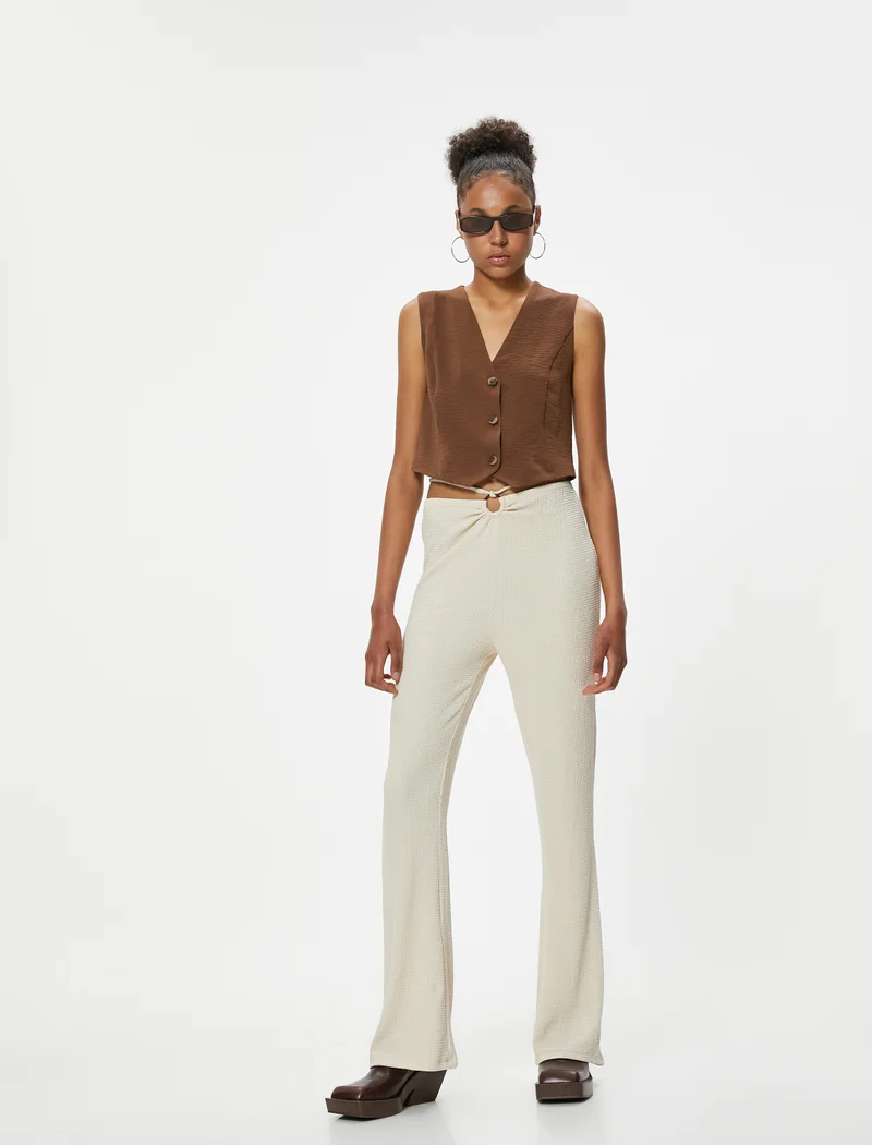 كوتون Drawstring Trousers