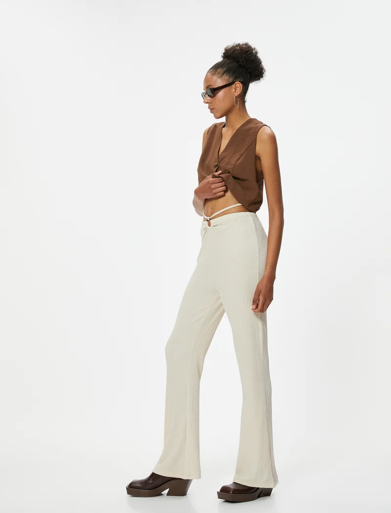 كوتون Drawstring Trousers