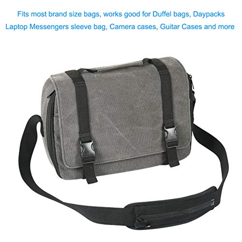 TXEsign Replacement Shoulder Pad for Bags, Laptop Case with Zipper Closure Laptop Shoulder Bag Strap Pad -Large - Image 2