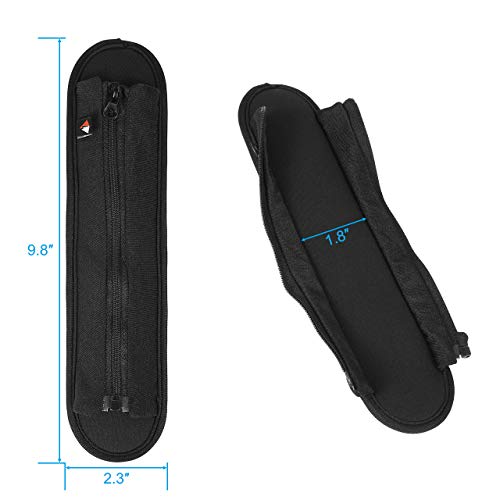 TXEsign Replacement Shoulder Pad for Bags, Laptop Case with Zipper Closure Laptop Shoulder Bag Strap Pad -Large - Image 3