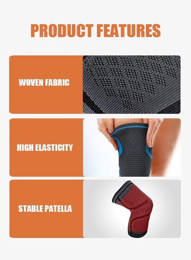 Kobo Nylon Knee Caps For Women&Men Knee Support Knee Cap For Men Knee Pain Knee Support For Women Knee Brace For Knee Pain Relief Products Knee Guard/Knee Pads For Women (Imported) - Image 5