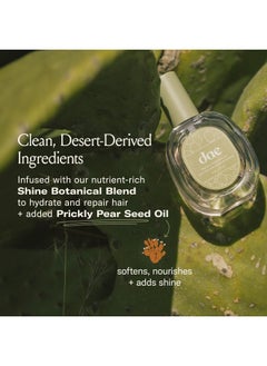 DAE DAE Prickly Pear Hair Oil - Smooths Frizz, Hydrates, Prevents Breakage, Detangles, & Adds Shine (0.6 oz)  - Image 3