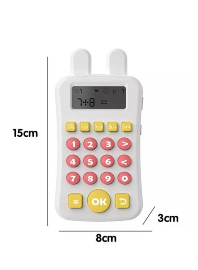 Electronic Children's Arithmetic Learning and Practice Calculator for Kids, Easy Math Learning Smart Calculator Toy  - Image 2