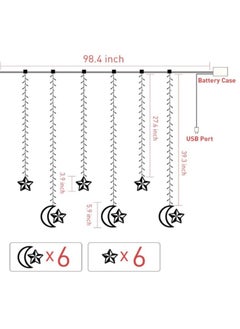 سلسلة إضاءة على شكل ستارة بطول 2.5 متر بتصميم الهلال والنجمة - pzsku/ZD7CAE28A94877105B25AZ/45/_/1649495114/42e8bcdb-8a48-4029-953c-41aaf2b5887b
