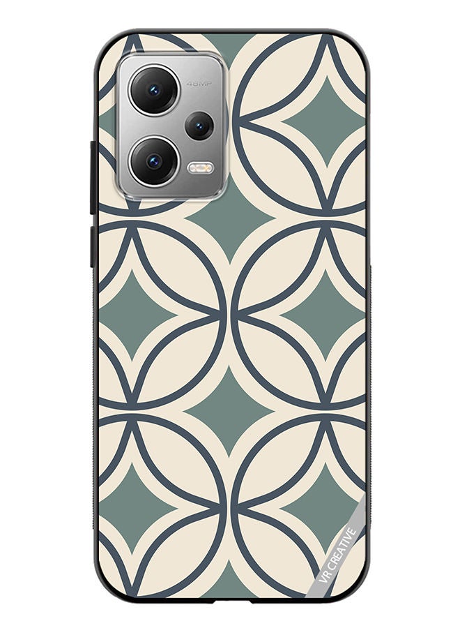 VR CREATIVE Protective Case Cover For Xiaomi Redmi Note 12 Asian Icon Design Multicolour - Image 1