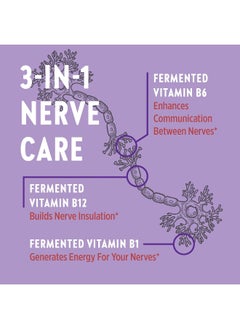 New Chapter Nerve Health Supplement For 3-In-1 Nerve Support From Head To Toe  - Image 3