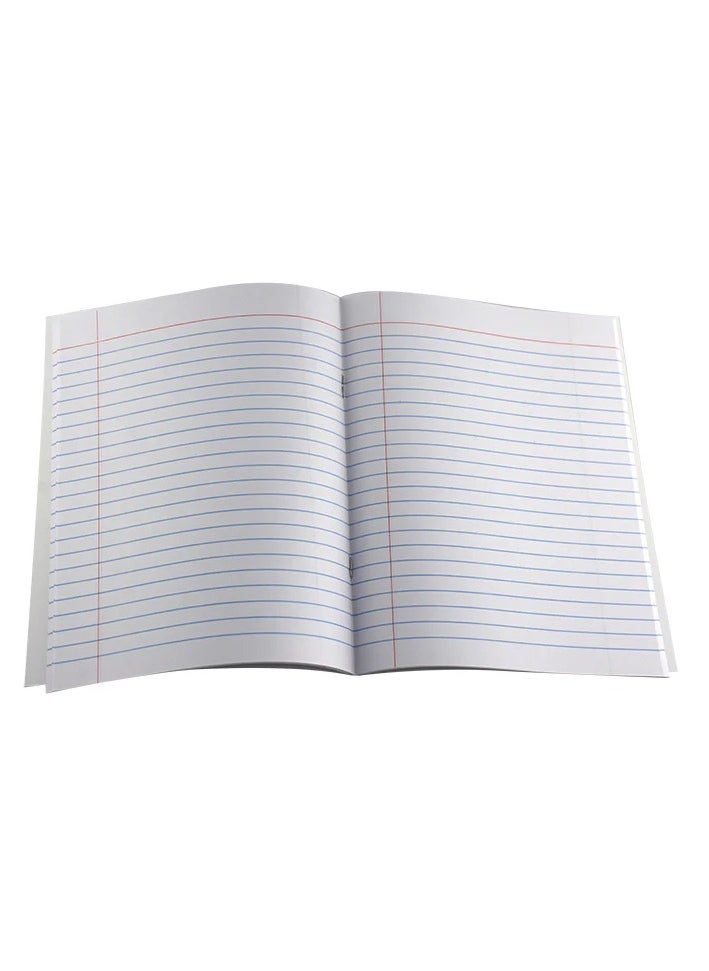 Navneet 200-Page A5 Single Line Exercise Book With Violet PVC Cover  - Image 2