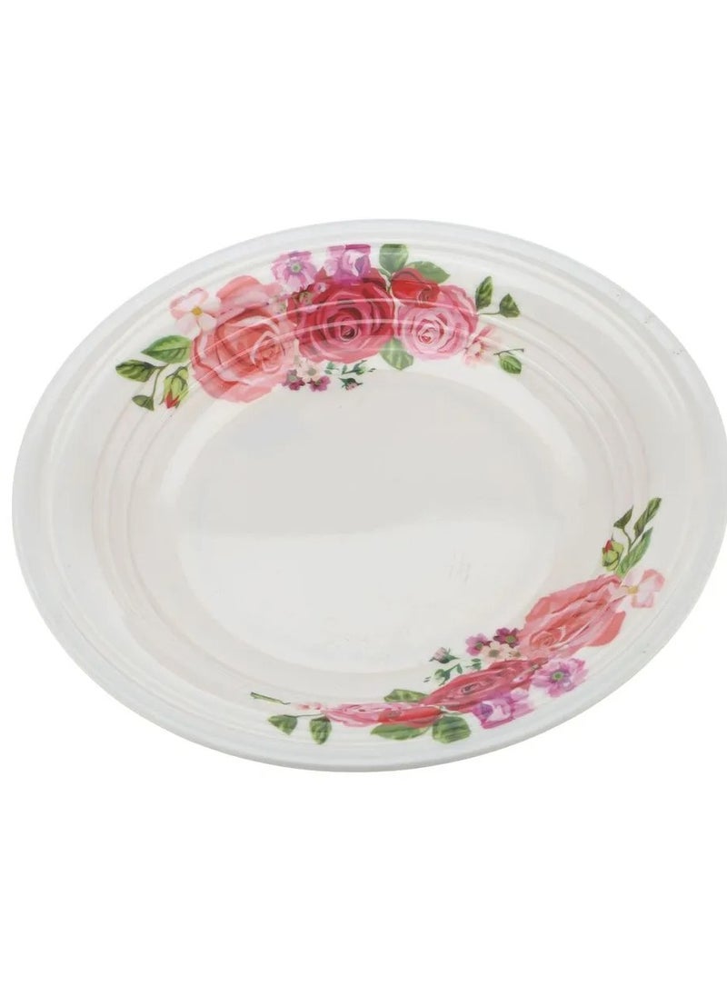 Abraj - Abraj Melamine Dinner Plate TM19-391SQ (White) - Image 1