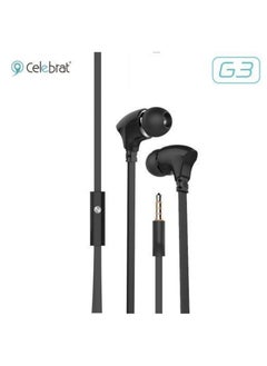 G3 Wired Stereo Earphones Headset With Mic Black - pzsku/ZD7CB220762EAC0E659A9Z/45/_/1706652772/a021939d-a5d8-424b-8790-8d20aaf3f57d