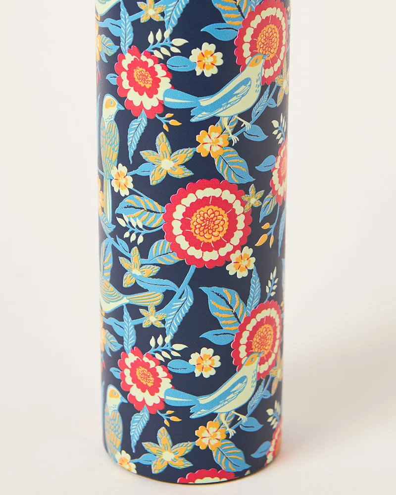 Chumbak Midnight Garden Thermos Bottle, 500ml