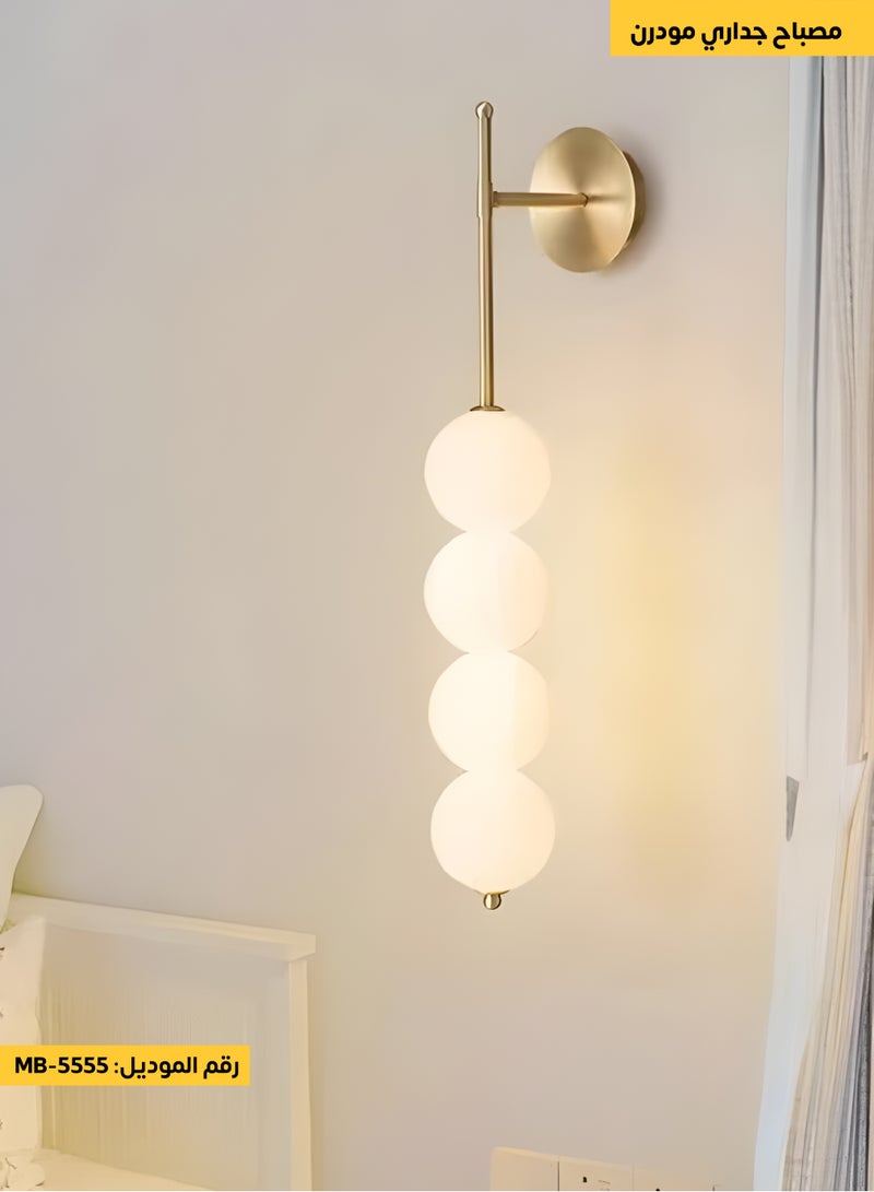 ACCEPT Modern wall lamp with 3 LED lights - Image 2