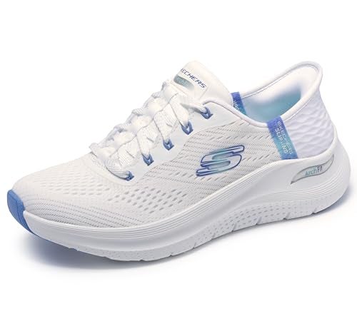SKECHERS حذاء سليب-إنز بدون استخدام اليدين أرش فيت 2.0 - أنيق سهل WBL, 9.5 - Image 5