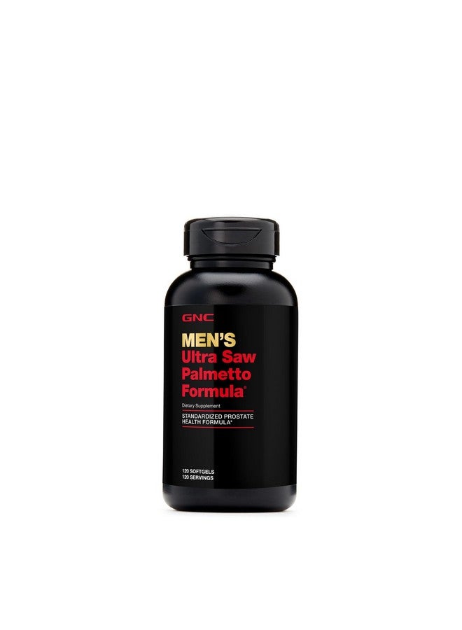 GNC Men's Ultra Saw Palmetto Formula, 120 Softgels, Supports Normal Prostate Function - Image 2