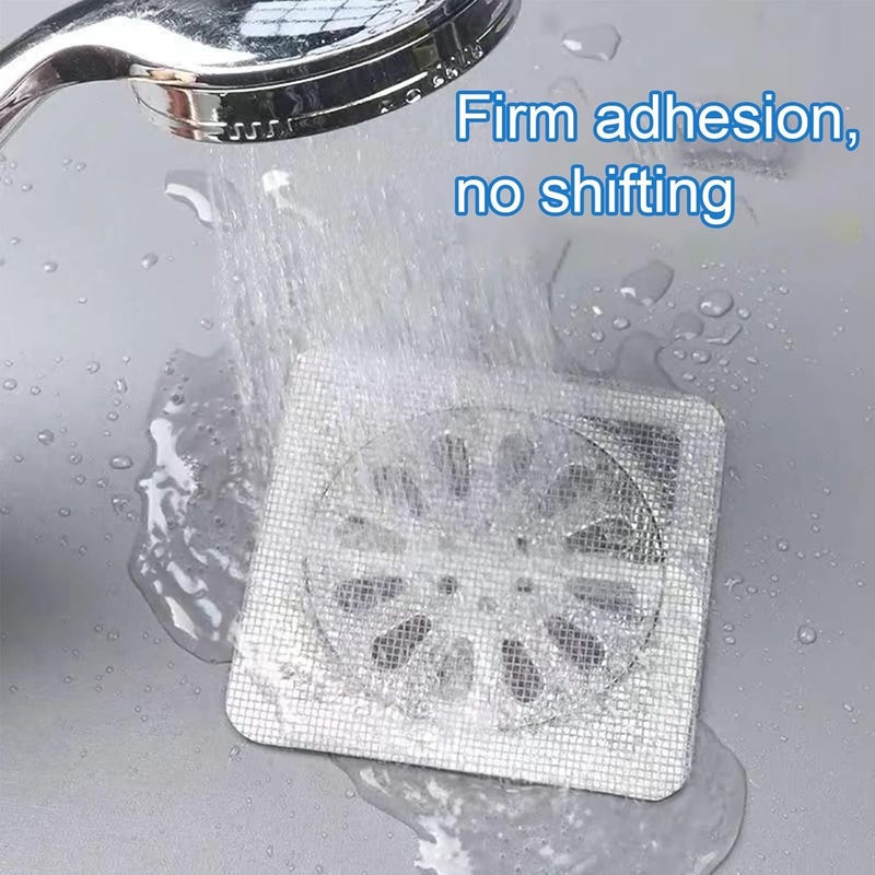 Qshare Disposable Shower Drain Cover - Anti Insect Mosquito Cockroach Blocker, Waterproof Drain Filter Hair Catcher Drainage Jali for Bathroom, Kitchen & Toilet, Mesh Net Cover for Sink Protection(60) - Image 2