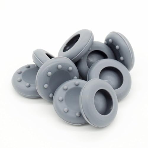 Ambertown 10 x Analog Controller Thumb Stick Grip Thumbstick Joystick Cap Cover for PS4 PS3 for Xbox 360 Xbox One (Grey) - Image 5