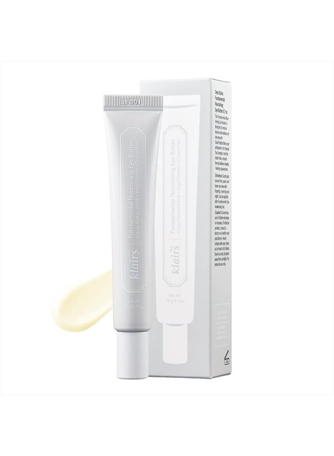 DearKlairs [DearKlairs] Fundamental Nourishing Eye Butter | Vegan, Rich vitamin A, E, and peptides, No Milium concern - Image 1