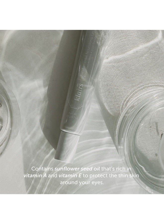 DearKlairs [DearKlairs] Fundamental Nourishing Eye Butter | Vegan, Rich vitamin A, E, and peptides, No Milium concern - Image 3