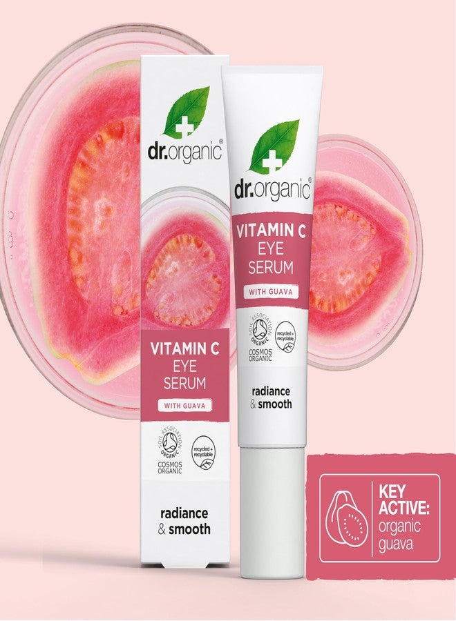 dr.organic Dr. Organic Vitamin C Eye Serum | Brightening & Illuminating for Dull Under Eyes, Vegan, Natural, Cruelty-Free, Paraben & SLS-Free, Certified Organic, 15 mL / 0.5 - Image 5