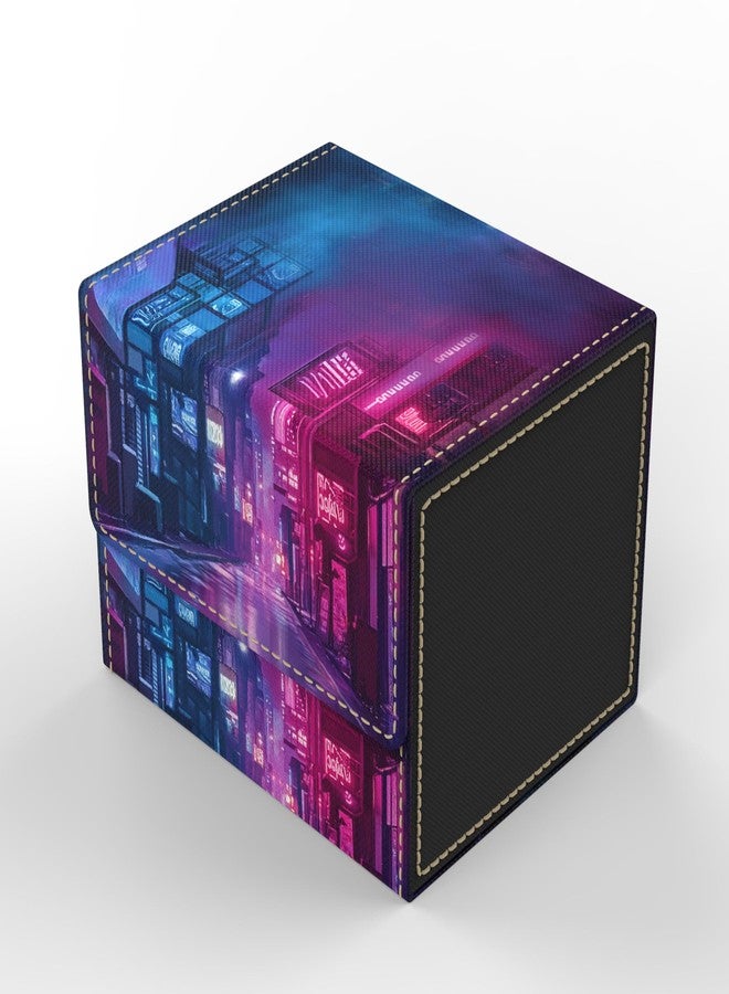 Realm Guard صناديق Realm Guard Vault's - صناديق أوراق لعب TCG/MTG تضم أكثر من 100 بطاقة فنية (Cyberpunk Black Lotus) - Image 2