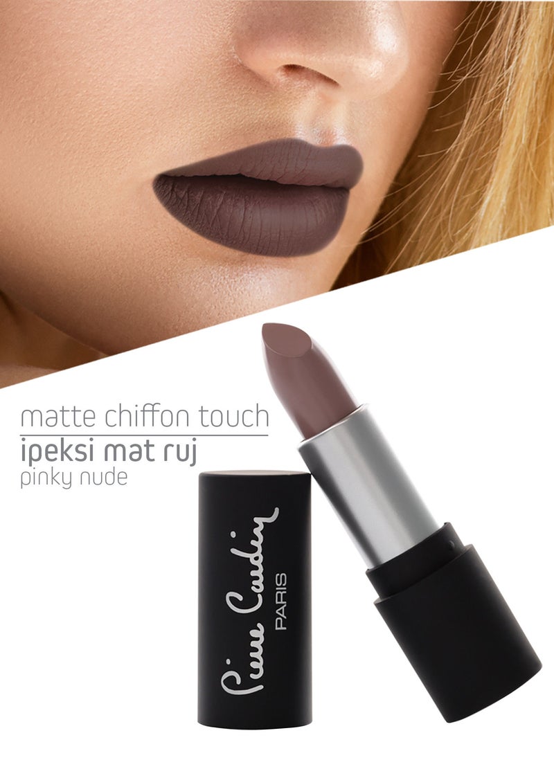 Pierre Cardin Paris Matte Chiffon Touch Lipstick 4g - Image 2
