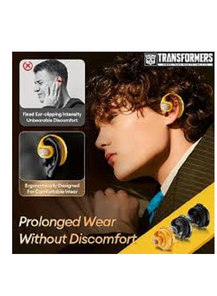 Transformers TF-T07 New Wireless bluetooth headphones Black - Image 3