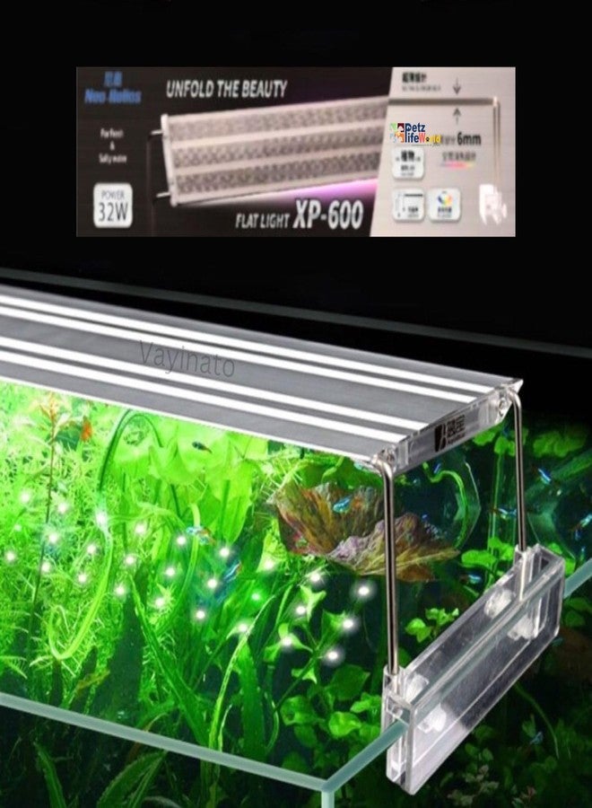 VAYINATO Neo Helios Ultra Slim Full Spectrum Flat Planted Aquarium Led Light (Xp-600 | 32Watts | Suitable For 60~90Cm) - Image 1