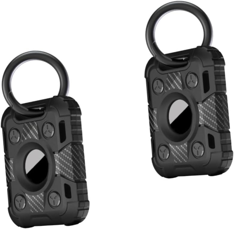 TPU Keychain Cover Set of 2 Protective Skin Against Scratches for Wallets Bags Keys - Image 1