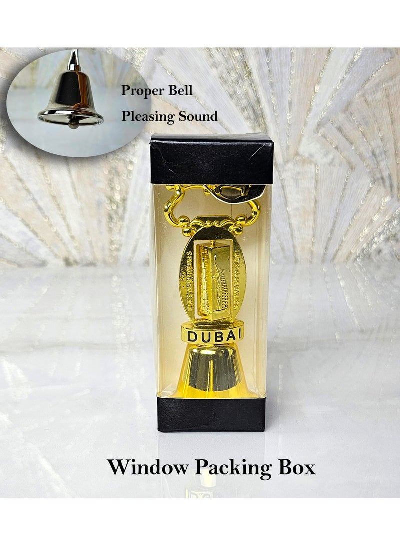 Souvenir Souq Metal Bell with Dubai iconic buildings — practical bell and memorable souvenir piece. - Image 2