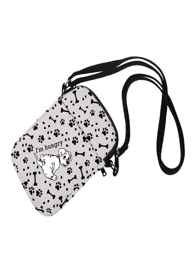 MNIGIU 101 Dogs Movie Inspired Gift Rolly Lover Gift I’m Hungry Crossbody Bag Dalmatians Movie Fans G-ift (HungryBag) - Image 1