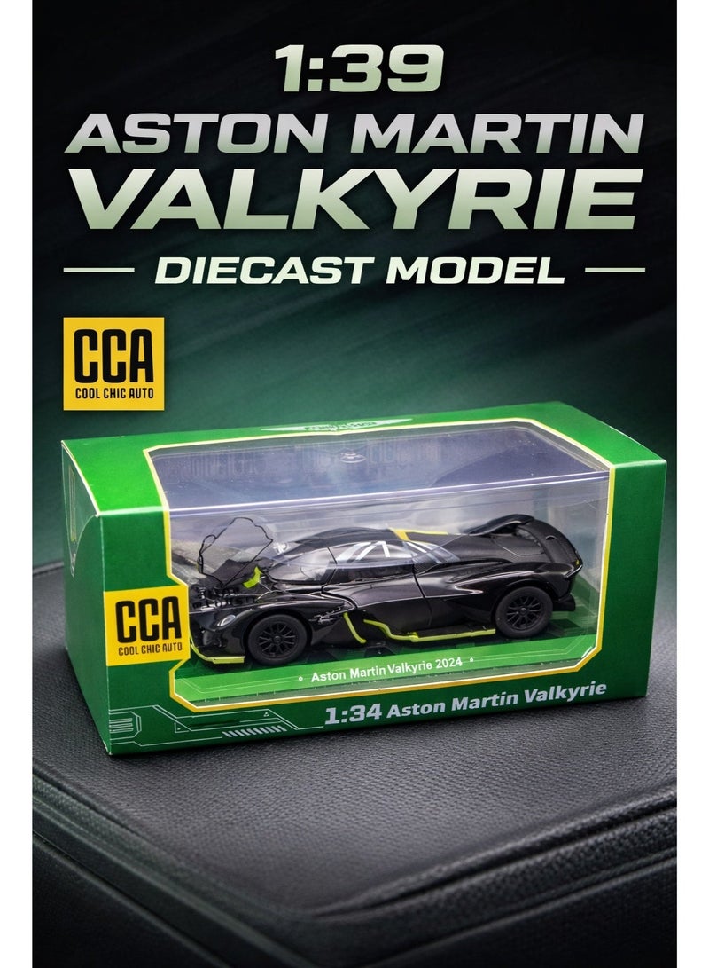 CCA Valkyrie 1:39 Scale Alloy Die-Cast Car Model - Collectible Edition With Dust Cover And Display Base Simulation Alloy Vehicle Model Toy Doors Can Be Opened, Perfect Gift For Car Enthusiasts - Image 2