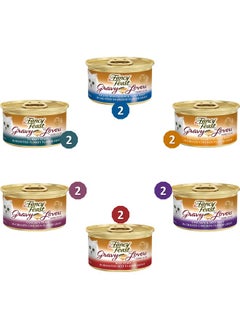 Fancy Feast Fancy Feast Gravy Lovers Wet cat Food Bundle, Variety Pack with Total of 12 cans, Plus Booklet About Pet Nutrition.  - Image 3