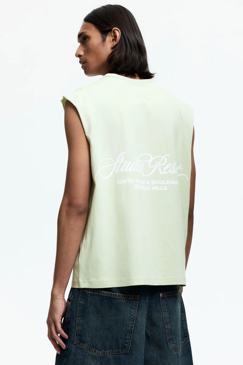 H&M Loose Fit Printed vest top