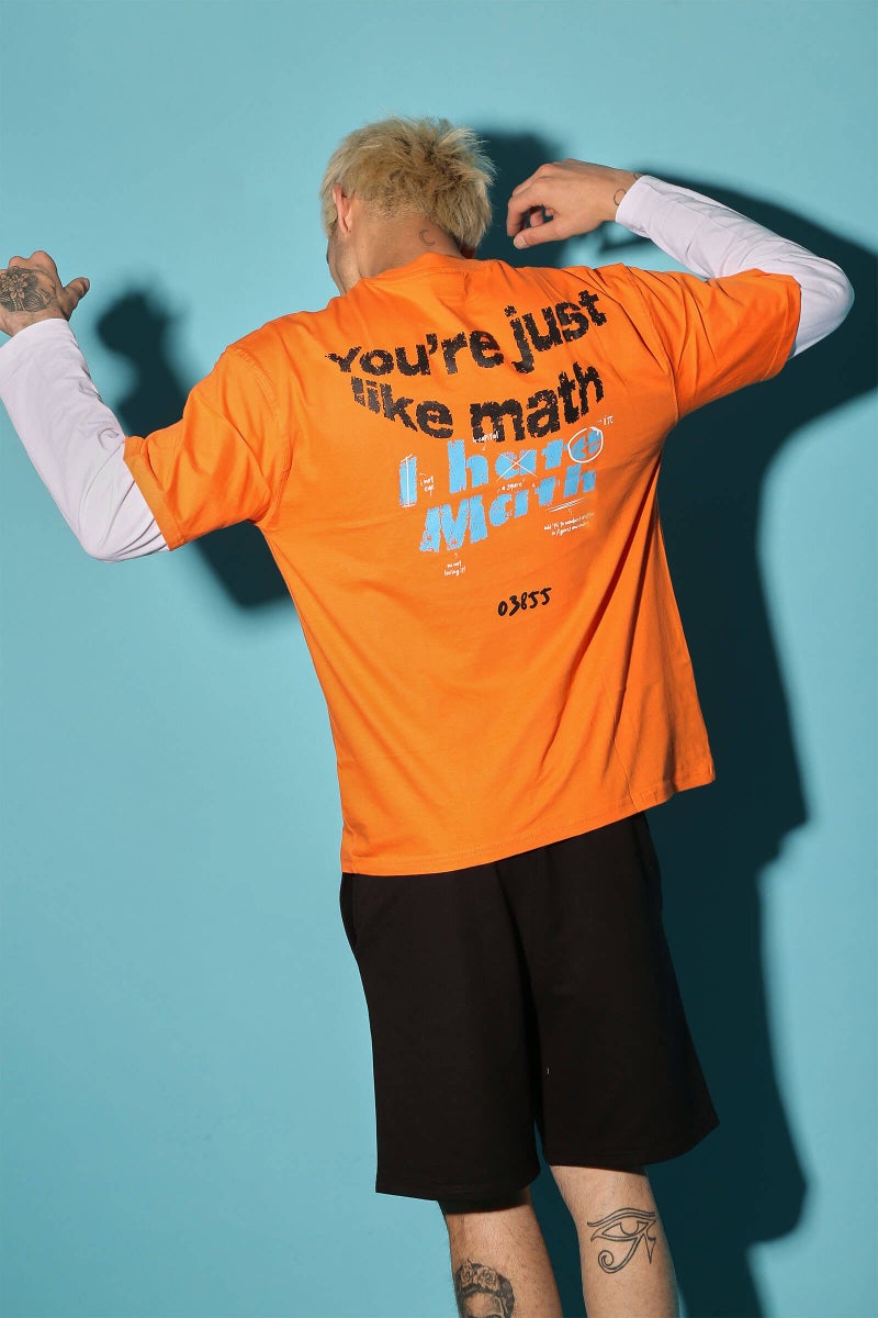 بونكرس كُرنر You Are Just Like Maths Oversized T-shirt - Image 3