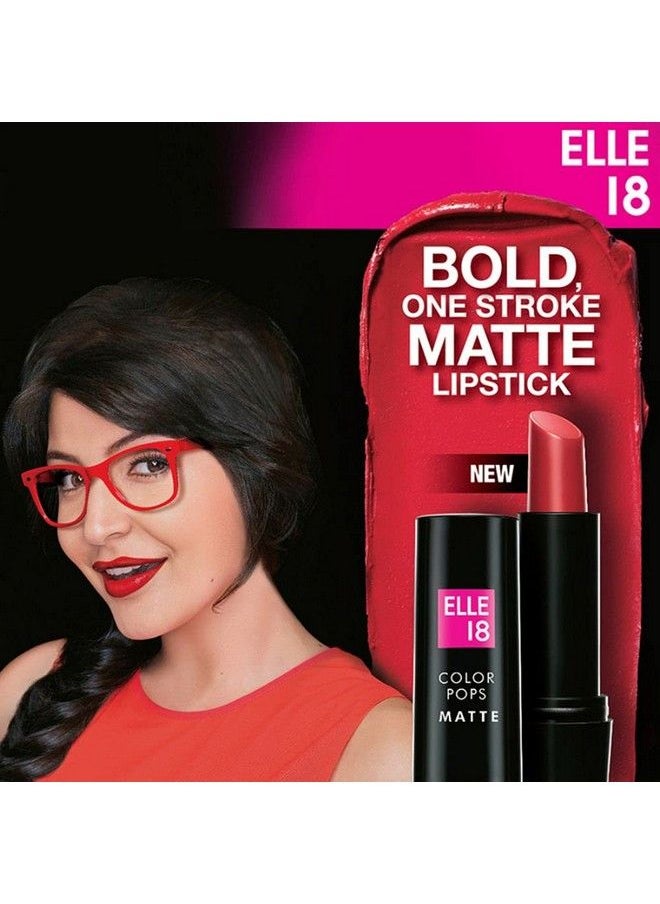 Elle18 - Color Pop Matte Lip Color R33 Code Red 4.3 G - Image 1