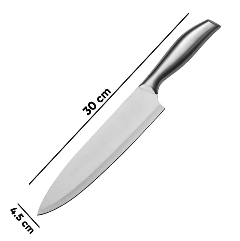 pepplo Ultra-Sharp Ergonomic High Carbon Steel Knife Vegetable Knife for Kitchen Damascus Kitchen Knife (Knife_C-B, Pack of 1) - Image 2
