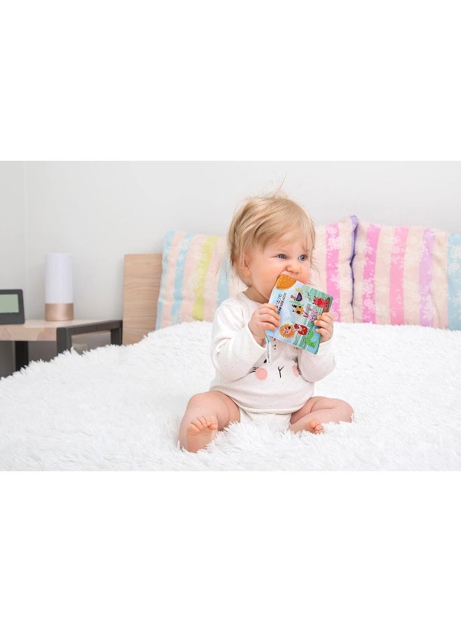 Bebe Mondo - Soft Cloth Crinkle Baby Books 0-6 Months Baby Toys 6 to 12 Months Touch Feel Books for Babies Infants Toddlers 1 Year Old, Baby Boy Girl Shower Gifts Ages 1-3 Early Education Farm Toy Teether - Image 1