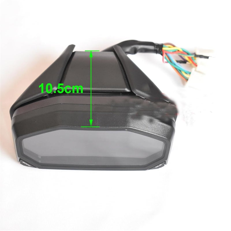 DEMULAX Universal Motorcycle LCD Speedometer - Image 3
