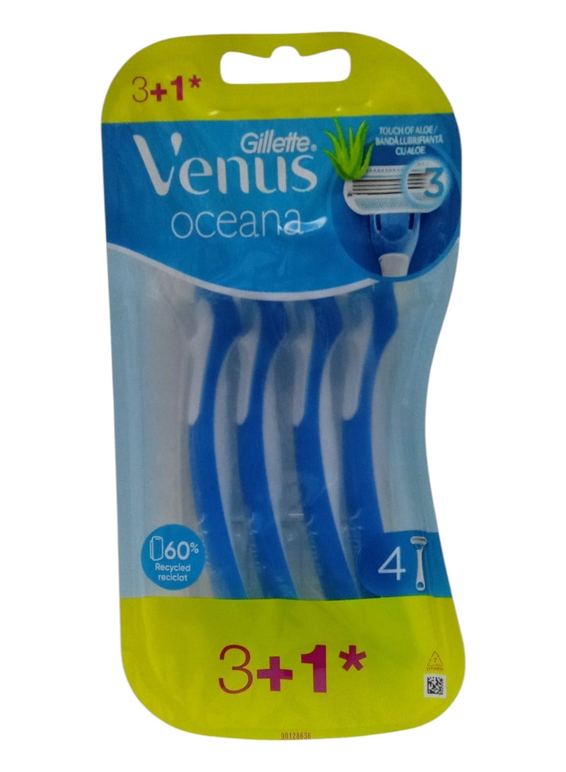 Gillette Oceana 3+1 Aloe Vera Razor