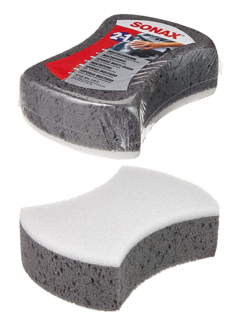SONAX - 2 in 1, Multi-Sponge (1Pc), 19x14x6 cm, 428 000 - Image 1